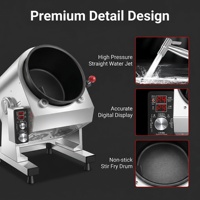 Machines de cuisson automatiques intelligentes pour cuisines de restaurants commerciaux, robot de cuisson automatique, marmite de cuisson électrique, machine à riz frit