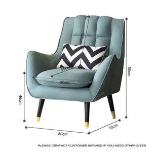 SPARKLE Hot <b>Sale</b> Fashion Microfiber Fabric Leisure <b>Chair</b> High Quality - Product Image 6