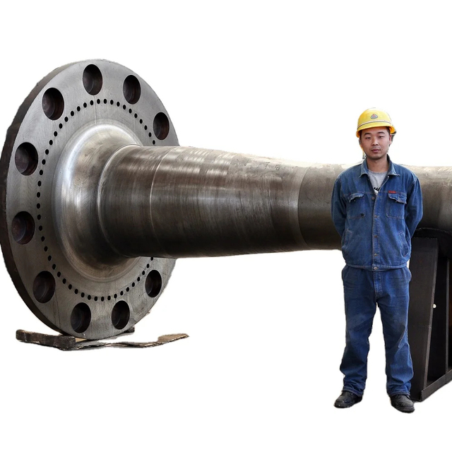 Main Shaft  Heavy Duty Forging Wind Turbine Shaft Axles Shaft for Wind  Power