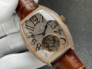 Reloj Mecánico Automático de Alta Calidad, Noble y de Primera Clase, Reloj de Pulsera Ultrafino con Tourbillon Clásico y Diamantes - Product Image 3