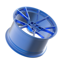 Jantes de voiture forgées en alliage de saphir bleu, roues de haute Performance brossée, 5x2020, 21 pouces, nouveau modèle 114.3