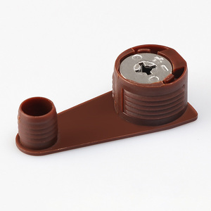 Furniture <b>Hardware</b> Cabinet Connecting Screws Bolts Wood Fittings Zinc Alloy Shelf Support Joint Plastic 3 in 1 Plate Holder - Product Image 5