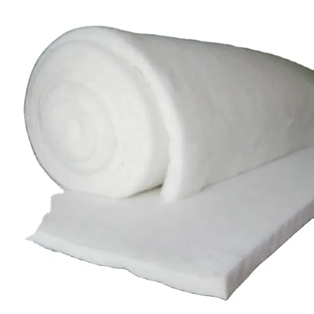 Hollow fiber polyester wadding fabric rolls from factory