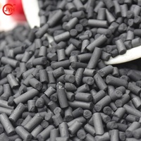 Charbon actif cylindrique à base de charbon à haute dureté (CAS 64365-11-3) pour l'adsorption en phase gazeuse et le contrôle des COV, marque JYH, pureté 99%