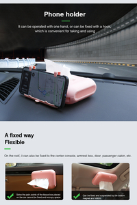 กล่องทิชชู่ขนาดเล็กเรียบง่ายและราคาถูกอุปกรณ์ตกแต่งรถยนต์ใหม่2021 - Product Image 4