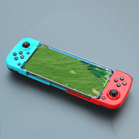 Manette de Jeu Sans Fil D3 pour Téléphone Portable Manette de Jeu Joystick BT Compatible PS4 Switch PC IOS Android