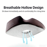 Coussin de siège ergonomique antidérapant en mousse à mémoire de forme orthopédique pour la prostate et le coccyx