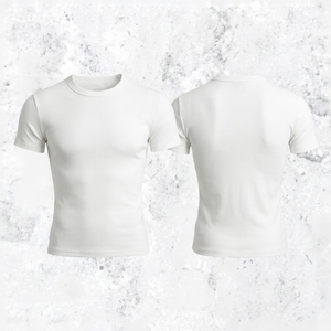 T-Shirt da Uomo in Cotone di Alta Qualità, Aderente, a Maniche Corte, con Collo Rotondo, Casual e Traspirante - Product Image 2