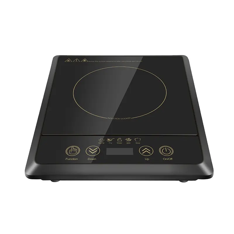 MZD portable induction cooker T3, countertop burner induction cooktop with LCD sensor touch 2000 watts, supports OEM ODM