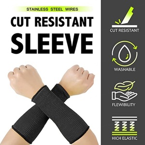 Guantes de Seguridad HPPE Resistentes a Cortes de Nivel 5, Mangas Cortas para Trabajos de Jardinería y Cuidado de Mascotas - Product Image 3
