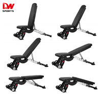 Banc de musculation réglable en métal de haute qualité, équipement de gym, entraîneur fonctionnel avec fonctions de sécurité pour la musculation multifonctionnelle