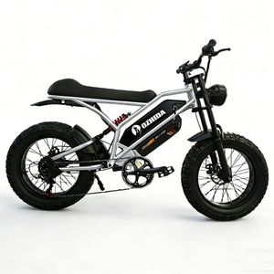 Neumáticos de 20*4 Pulgadas, 48V 15AH+12AH, Batería de Litio Dual, Motor sin Escobillas, Bicicleta Eléctrica para Adultos, Urbana, Nieve, Montaña, Terreno Deportivo, 7 Velocidades, Impermeable - Product Image 1