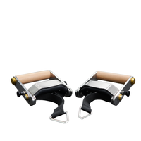Barres de traction en aluminium de qualité commerciale pour machines de fitness, poignées de gym, accessoires de câble pour entraînement, barres de traction