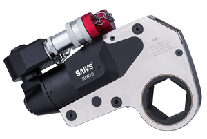 SHWD40 10000Psi 15565Nm ตัวกระตุ้นแบบกลวงขนาดเล็กของชุดประแจแรงบิดไฮดรอลิกแบบขับเคลื่อนด้วยแร็ทเช็ต AF 65-115 มม. 700 บาร์ น้ำหนักเบา - Product Image 4