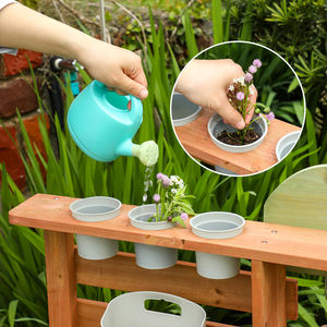 Cocina de Juguete de Madera para Niños, Cocina de Exterior con Agua, Encimera de Cocina, Huerto de Verduras, Cocina de Barro, Juguetes - Product Image 2