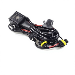 New SKYEARTH <b>H4</b> Hi-lo Beam Wiring Harness Kit IP68 Waterproof 12V for LED Projector Lens Modification Retrofit/Upgrade Auto - Product Image 1