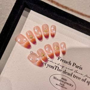 Collection Design 1901-2000 : Faux ongles en acrylique pour salon de manucure, style français, faits à la main, à pression, couvrance totale - Product Image 5
