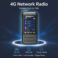 Radio bidirectionnelle GaodaPTT 4G Walkie Talkie R10 LTE POC avec écran de 2,4 pouces, étanche IP67, portée illimitée, radio portable mondiale
