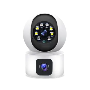 Y610apro 3.0mp Hd En Dubbele Lichtbron Indoor Tweeweg Audio Nachtzicht Full Color Slimme Wifi Camera