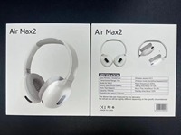 Casque de jeu Air Max2 avec micro, sans fil 5.4, circum-auriculaire, longue autonomie, personnalisable pour le gaming et le sport
