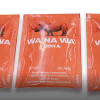 Pochette de joint latéral de film de rouleau de machine à emballer liquide de sachet duplex à grande vitesse