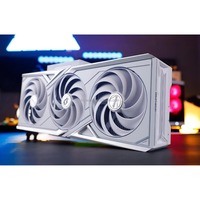 Kartu Grafis Putih Berkinerja Tinggi IGame RTX 5090 D Vulcan W OC 32GB GDDR7 Fan, AI Rendering Warna-warni untuk Gaming Desktop Baru