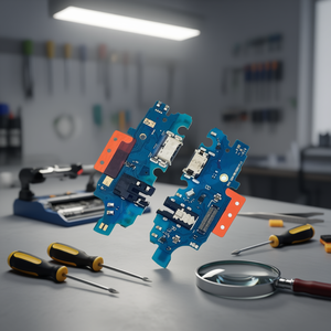 Placa conectora de carga USB tipo C con micrófono para Samsung Galaxy A14 5G A146B - Product Image 2