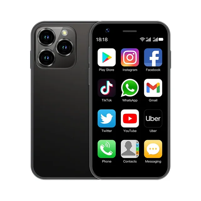 SOYES XS16 4G Mini Smartphones 3 Inch Display Quad Core 2GB+16GB Android 10 Mobile Phone 2000mAh Camera Dual SIM Small Phone