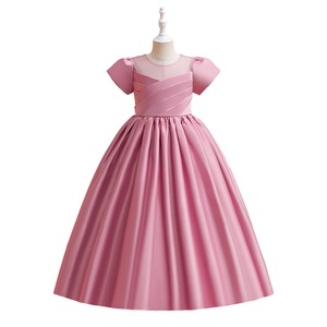 MQATZ abito da ballo formale da ragazza a-collo a maniche corte <span class=keywords><strong>abbigliamento</strong></span> alla moda estivo per bambini di <span class=keywords><strong>8</strong></span> <span class=keywords><strong>anni</strong></span> LP-285 - Product Image 6