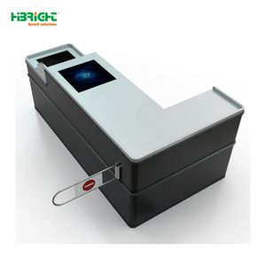 High Quality Fashionable Appearance High Definition Screen Automatic Moving Belt Self Checkout <b>Counter</b> Highbright HBE-CC-230 - Product Image 3
