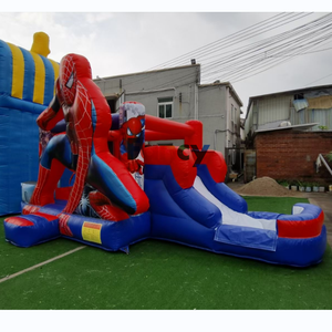 Buen comentario Tobogán seco inflable Comercial/casa de salto Tobogán inflable/Castillo inflable Tobogán seco para niños en venta - Product Image 4