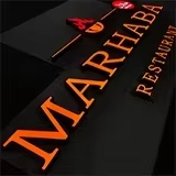 Letras 3D de Acrílico/PVC con Retroiluminación LED, Personalizables ODM, Alto CRI 90, Atenuables, Módulos LED Impermeables, Decoración Duradera