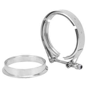 Juego de Abrazaderas de Brida de Acero Inoxidable para Turbina S400 S400SXE S475 S480 T4 de 4 Pulgadas para Reparación y Reemplazo del Colector de Admisión - Product Image 5