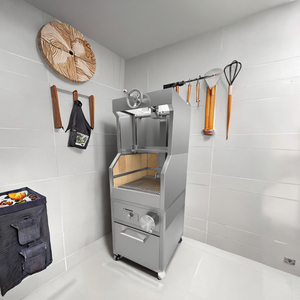 Parrilla Argentina de Acero Inoxidable <span class=keywords><strong>Santamaria</strong></span> YGLA650, 250W, 220-240V, Carbón Vegetal, para Hoteles y Restaurantes - Product Image 3