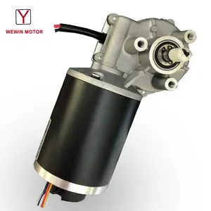 Yüksek kaliteli rulman plastik bakır dişli Dc 12V 24V 72V yüksek tork 400 Rpm Motor