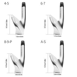 Venta de fábrica al por mayor personalizado OEM hombres mujeres eje de acero universal CNC forjado juegos completos diestros <span class=keywords><strong>hierros</strong></span> cabezas palos de <span class=keywords><strong>golf</strong></span> - Product Image 2