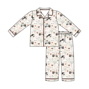 Bébé vêtements été barboteuse bambou combinaisons animaux filles gros body coton bio ensemble pyjamas onesie garçon bulle