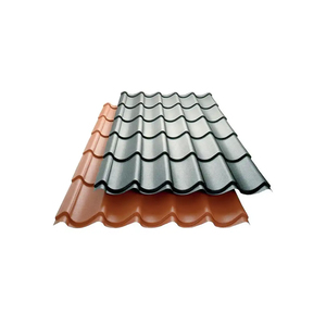 Tôle d'acier galvanisé/PPGI pour toiture/tuile ondulée de 0,14-0,20 mm, revêtement Z30-Z40, pliage à froid, norme ASTM pour aluminium-zinc ondulé - Product Image 5