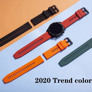 Cinturino all'ingrosso in Silicone per <span class=keywords><strong>Huawei</strong></span> <span class=keywords><strong>Watch</strong></span> Charger GT/<span class=keywords><strong>GT2</strong></span>/<span class=keywords><strong>GT2</strong></span> Pro Smart <span class=keywords><strong>Watch</strong></span> band - Product Image 4