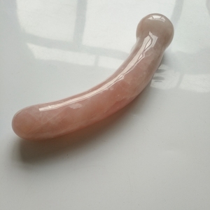 Gode en cristal quartz rose sculpté à la main baguette en cristal énorme gode artificiel baguette pour femme cadeaux sexy - Product Image 6