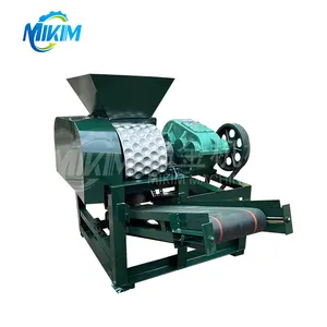 Coal Powder Briquette Making Machine Price / Ball Briquetting Press Equipment For Sale