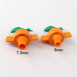 Microaspersor de 360 grados con boquilla de 6 mm y 7,5 mm para riego agrícola en invernaderos, fabricado en Israel con material POMPP - Product Image 5