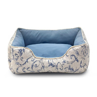 Lit pour animaux de compagnie personnalisable pour l'hiver, faible MOQ, amovible, lavable, chaud, pour un sommeil profond, accessoires pour animaux de compagnie, lit pour animaux imperméable