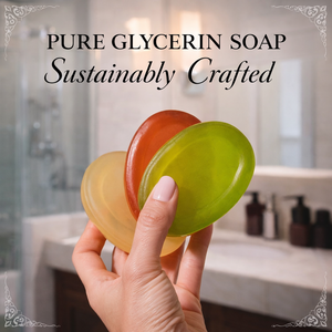 Jabón en Barra de Glicerina y Aloe Vera Transparente Vegano, Libre de Crueldad, para el Cuidado de la Piel y Fragancias, con Piel Radiante, Limpieza Suave para Mujeres y Hombres - Product Image 3