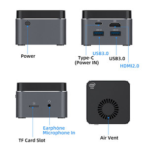 Nuevo Mini Pc Win 10 N4100 Core I3 <span class=keywords><strong>i5</strong></span> Computadora de escritorio RAM 4GB 8GB DDR3L Mini host - Product Image 5