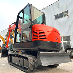 รถขุดตีนตะขาบ6ตัน<span class=keywords><strong>8</strong></span>ตันเครื่องจักรไฮดรอลิกขนาดใหญ่ที่มีการปิดห้องโดยสารและ AC - Product Image 2