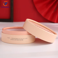 Tube de papier patch pour mamelon du fabricant d'emballage de petite poudre rose haut de gamme pour souvenirs cosmétiques stock prêt livraison rapide