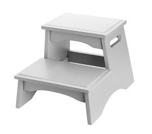 Taburete Infantil Ligero <span class=keywords><strong>de</strong></span> <span class=keywords><strong>Madera</strong></span>, <span class=keywords><strong>Escalera</strong></span> Plegable que Ahorra Espacio con Asa Portátil para Cocina, Garaje, Hogar y Uso junto a la Cama - Product Image 6