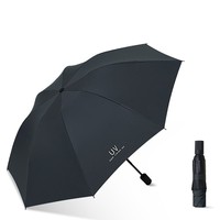Paraguas Recto Automático QX de Tela, Personalizable con Logotipo, Doble Capa, Mango en Forma de C, Diseño Invertido, Plegable, Resistente a la Lluvia 8