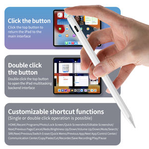 ปากกาสไตลัสอะลูมิเนียมอัลลอยรุ่นที่ 2 สำหรับ Pencil พร้อมโลโก้สั่งทำพิเศษ ป้องกันการสัมผัสโดยฝ่ามือ และระบบแม่เหล็ก - Product Image 5